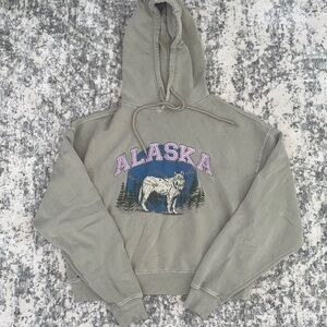 Alaska Wolf Hoodie